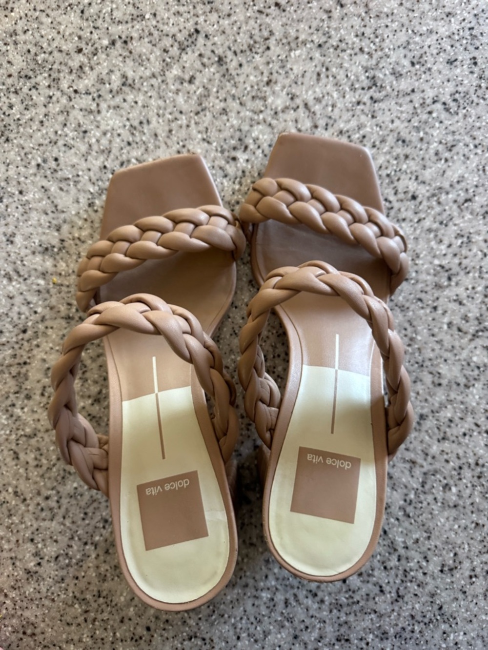 Dolce vita braided heels